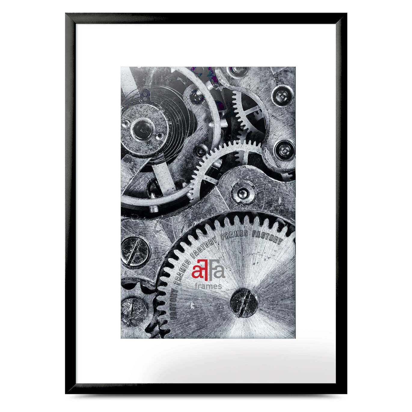 aFFa 40x60 cm Aluminiu Negru