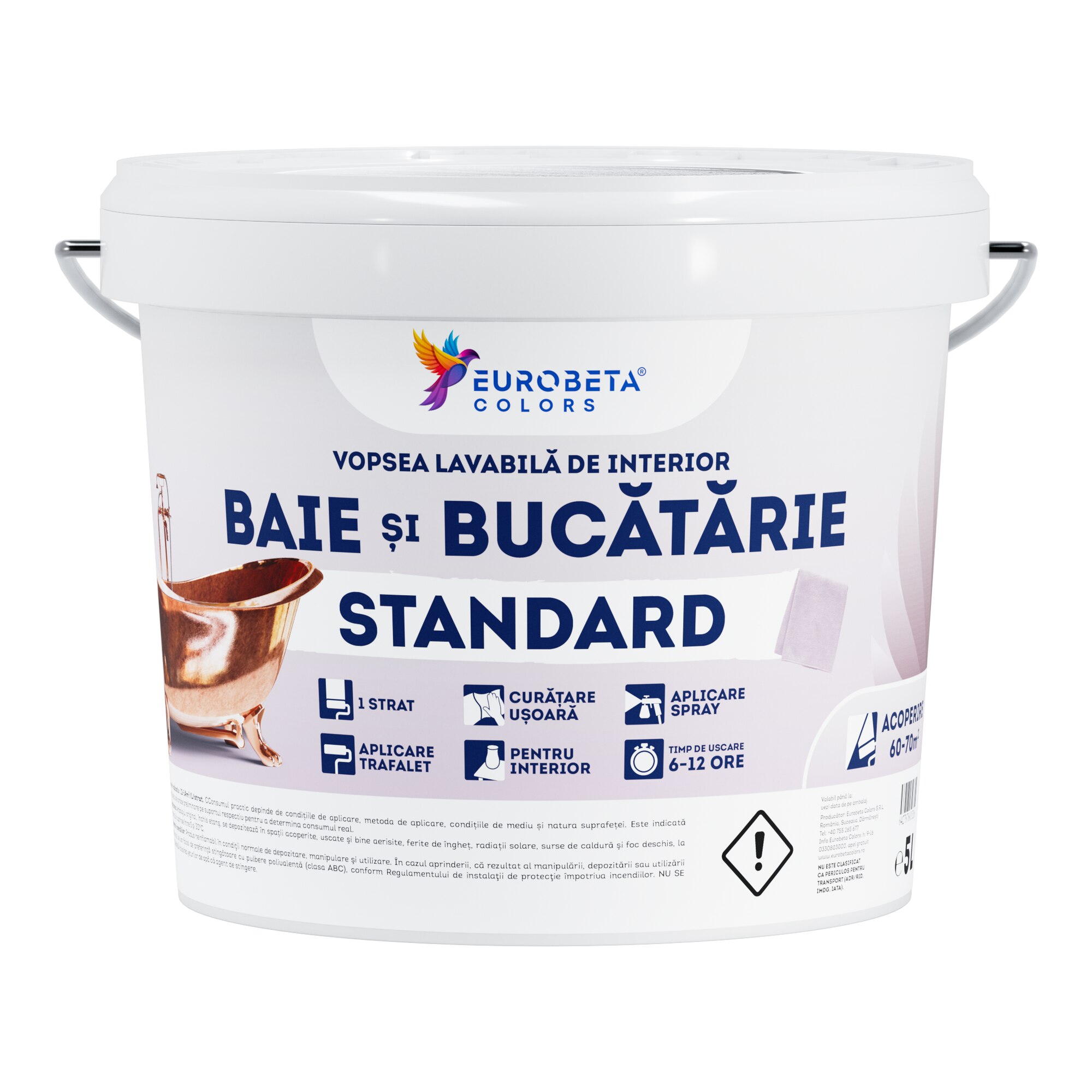 Eurobeta Colors Baie si Bucatarie 5 L