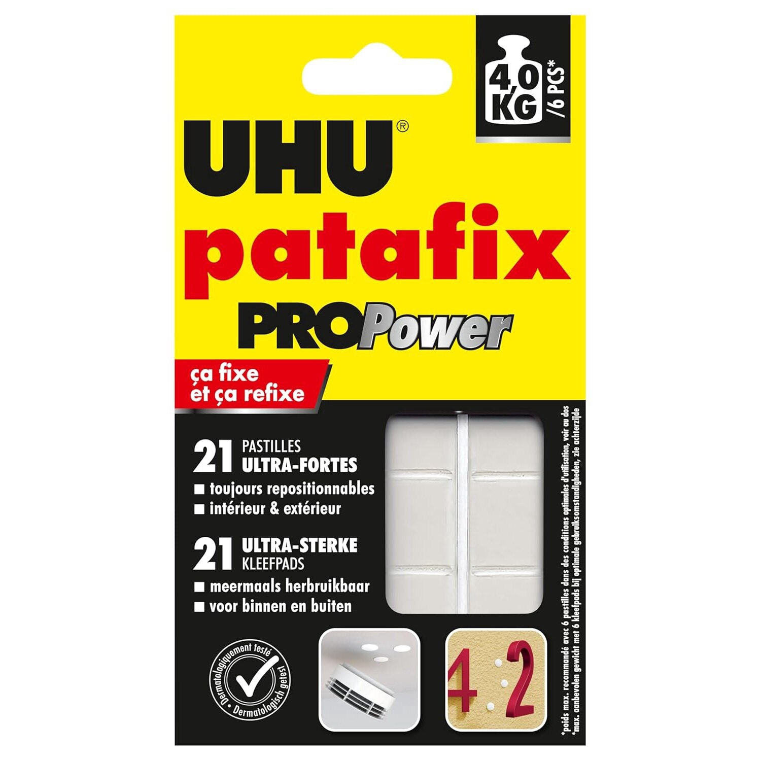 Uhu Patafix Pro Power Alb