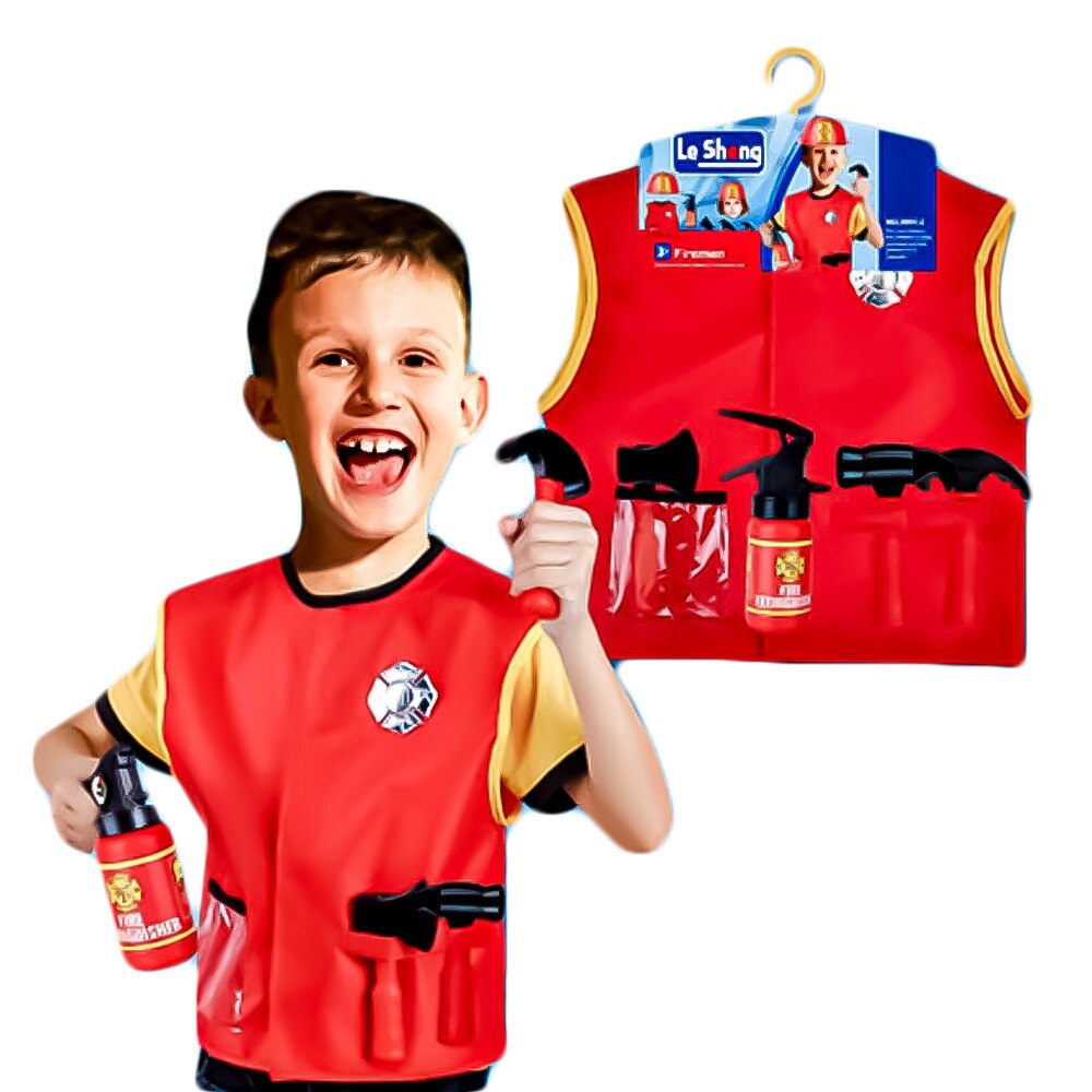 Vestă pompier Robentoys cu accesorii