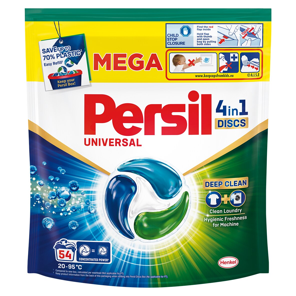 Persil Discs Universal 4in1 (54 spălări)