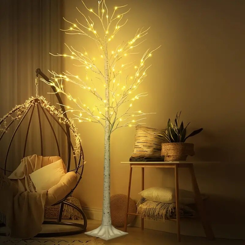 Copacel Decorativ Mesteacan LED 180 cm