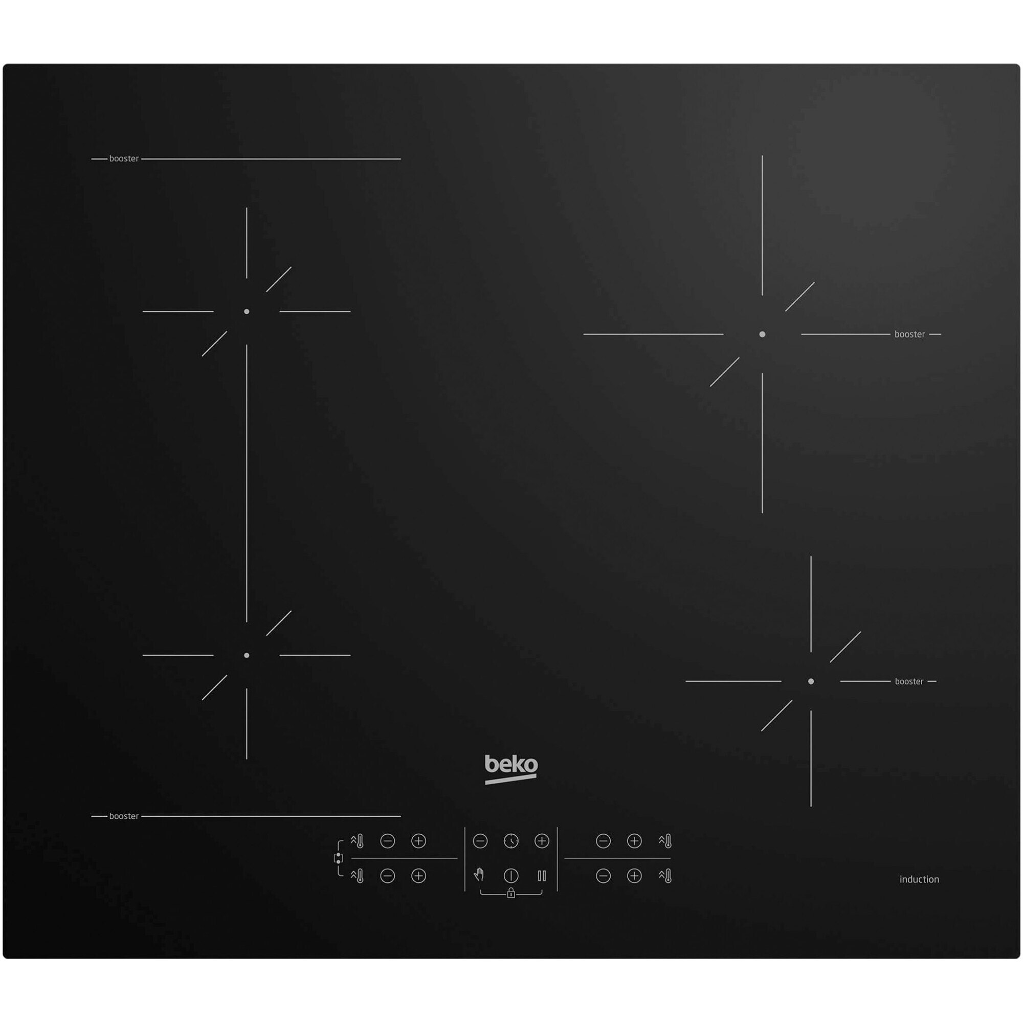 Plită încorporabilă Beko HII64200SFMT