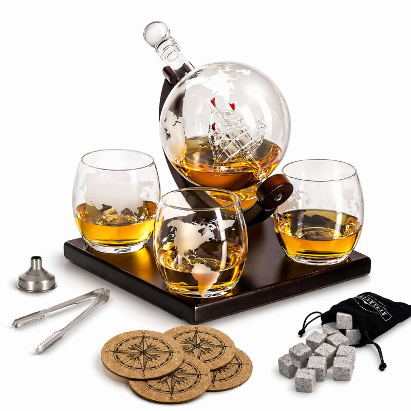 Set Decantor Epique Glob Pamantesc 850ml