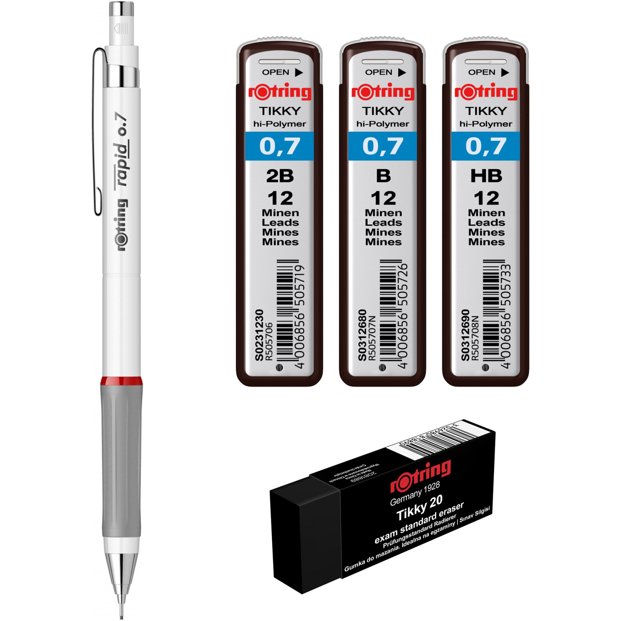 Set Creion Mecanic Rotring Rapid XL 0.7