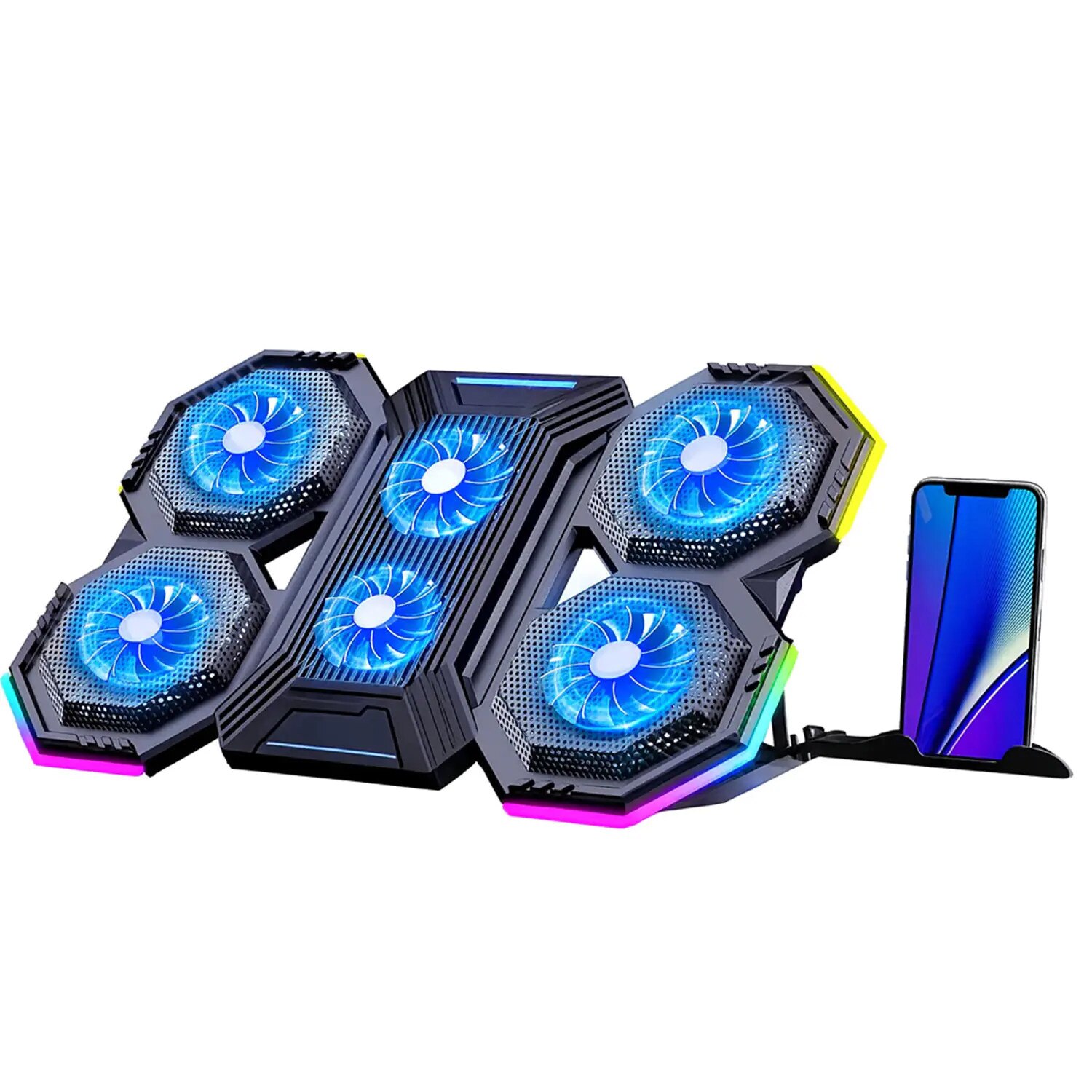 Cooler Laptop Gaming RGB Elindor 6F