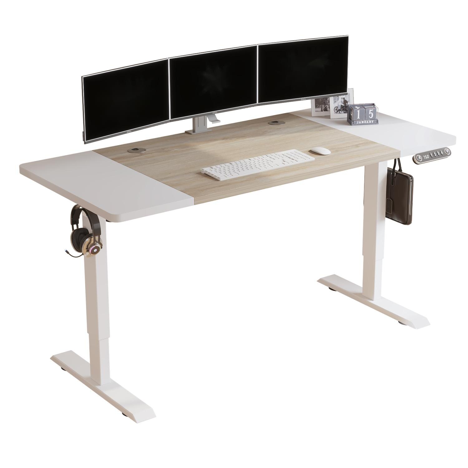 Gudewill 160x76cm Stejar/Alb
