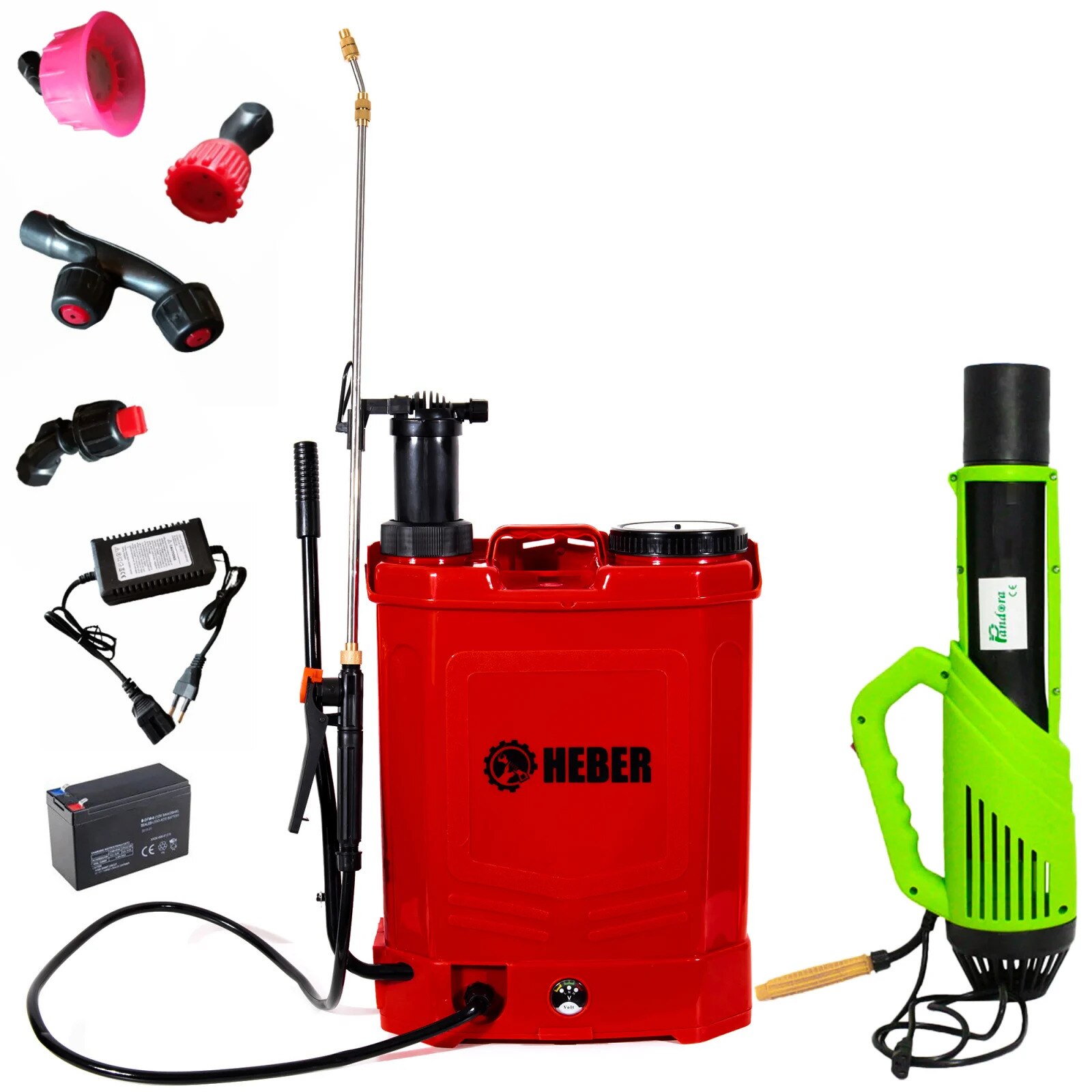 Pompa de stropit Heber 16L + Atomizor