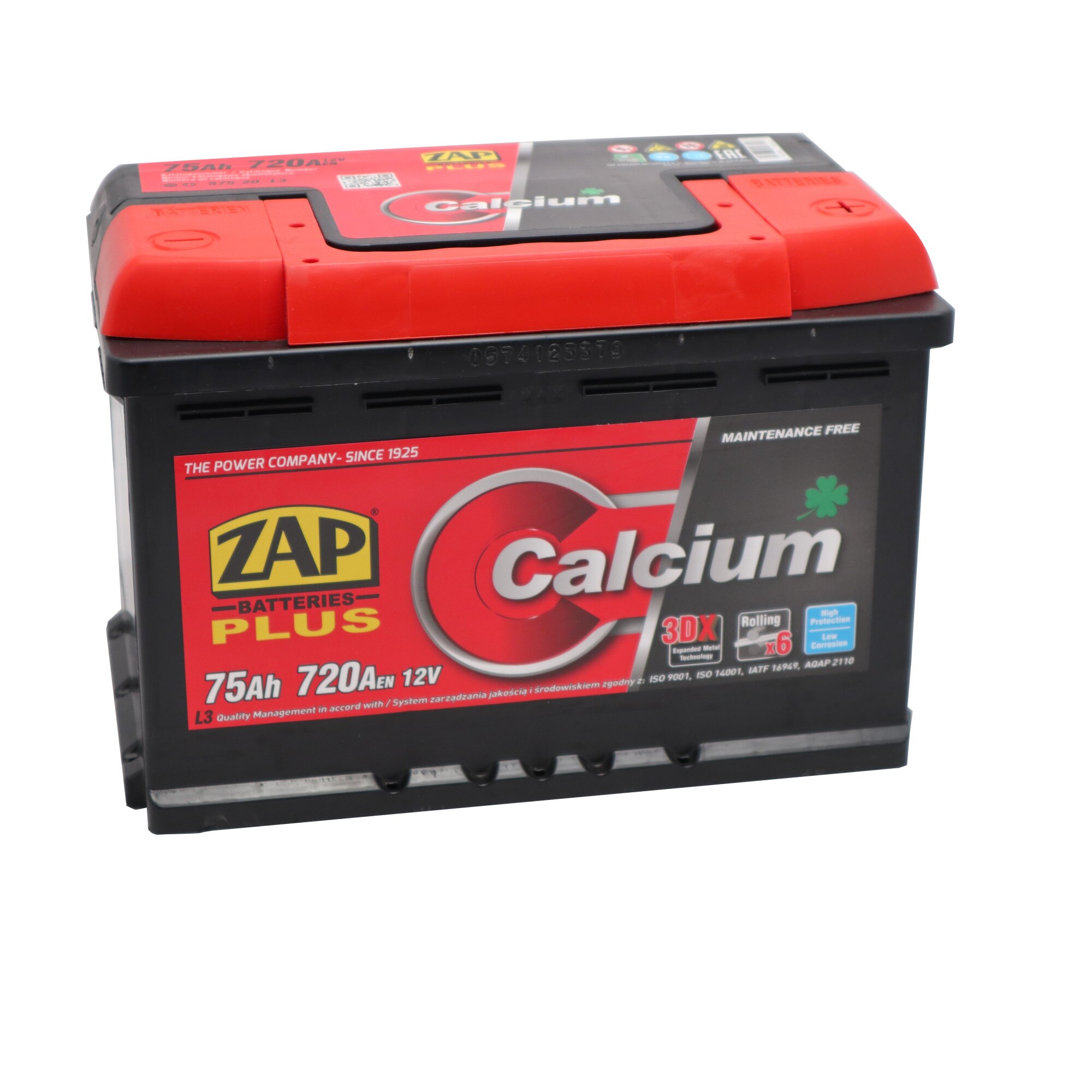 Zap Plus 75Ah