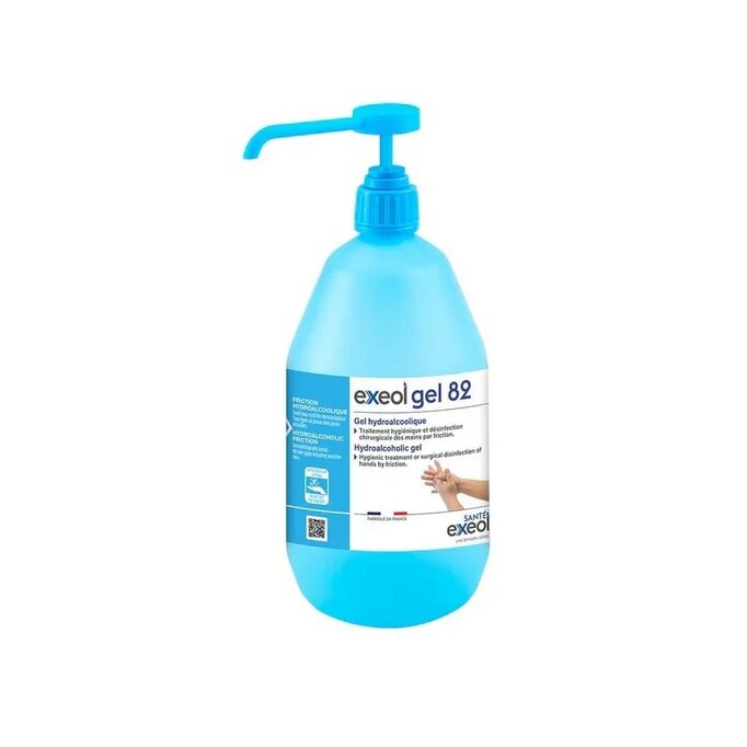 Gel antibacterian Exeol Gel 82 1L