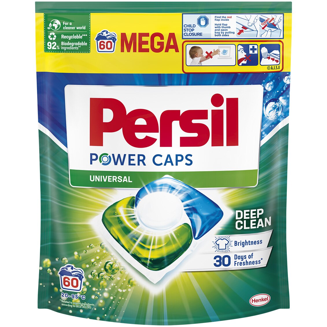 Persil Power Caps Universal (60 spălări)
