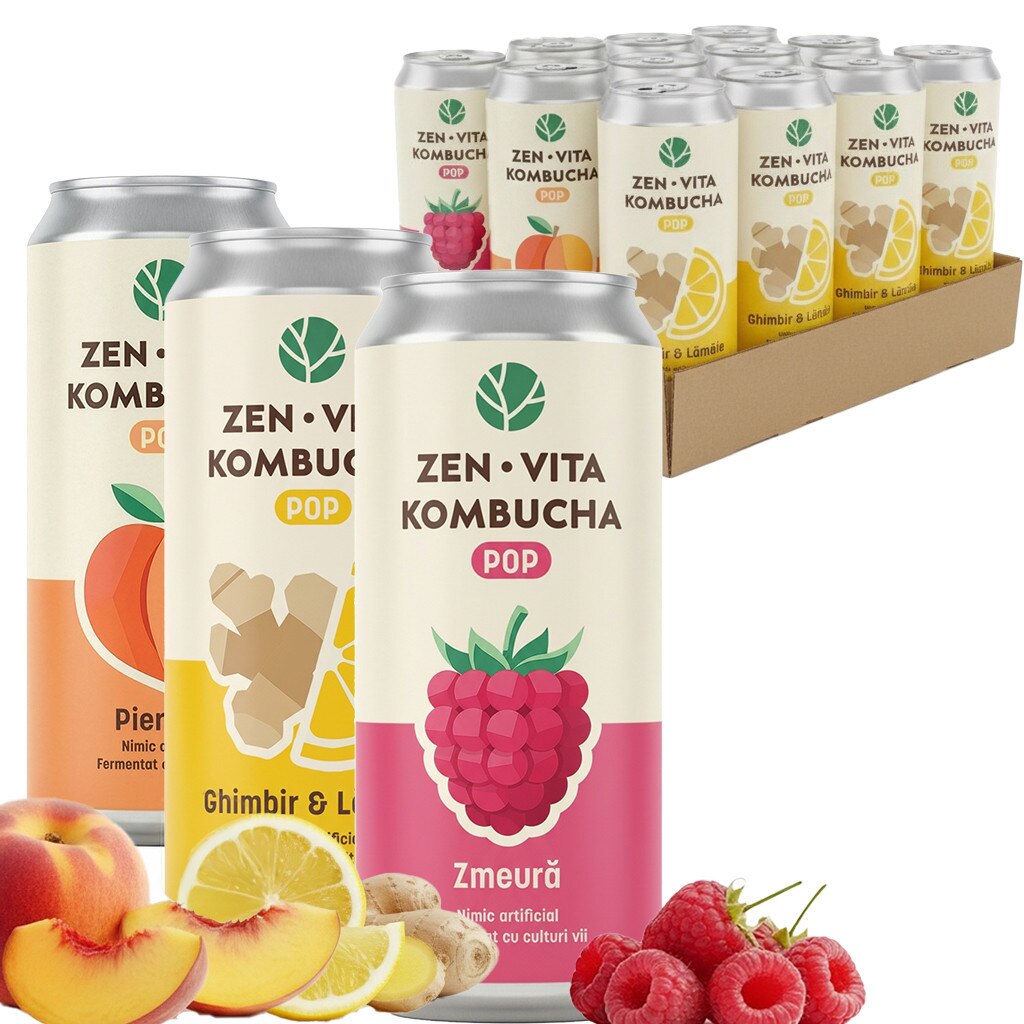 Zenvita Kombucha POP 12x330ml