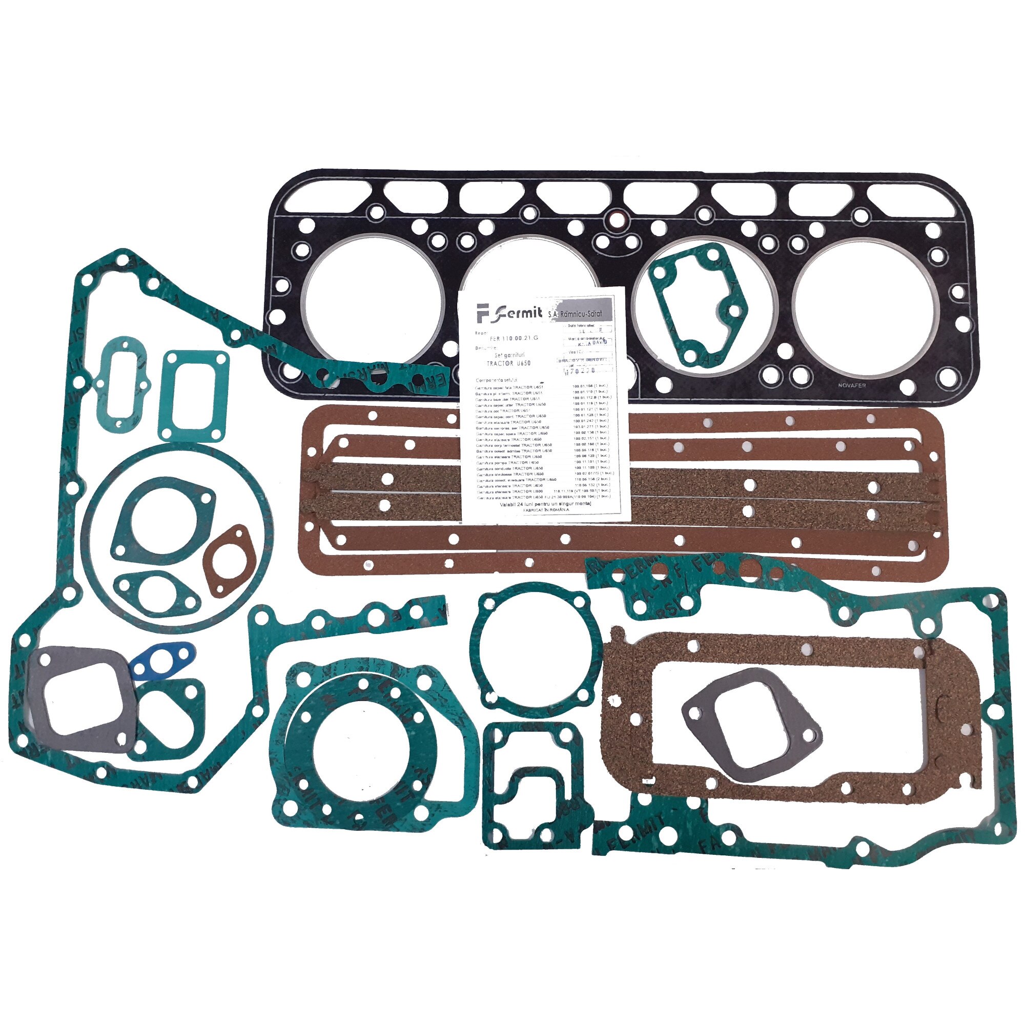 Set 21 garnituri motor Fermit U650