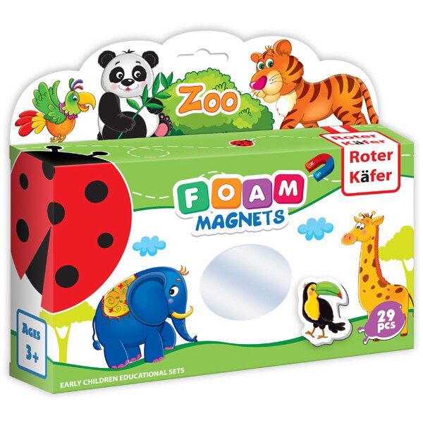 Joc educativ Lumea in Magneti - Gradina Zoologica