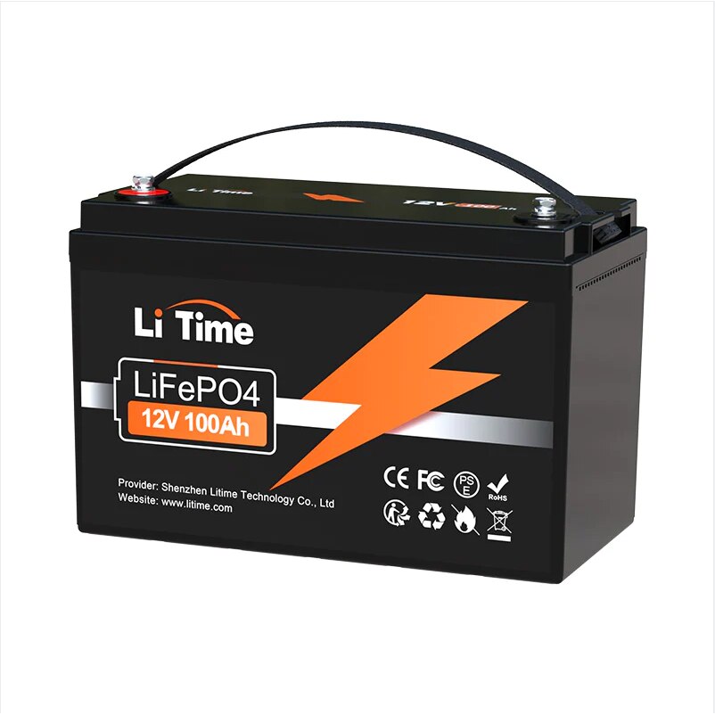 Baterie solara LiTime 12V 100Ah LiFePO4