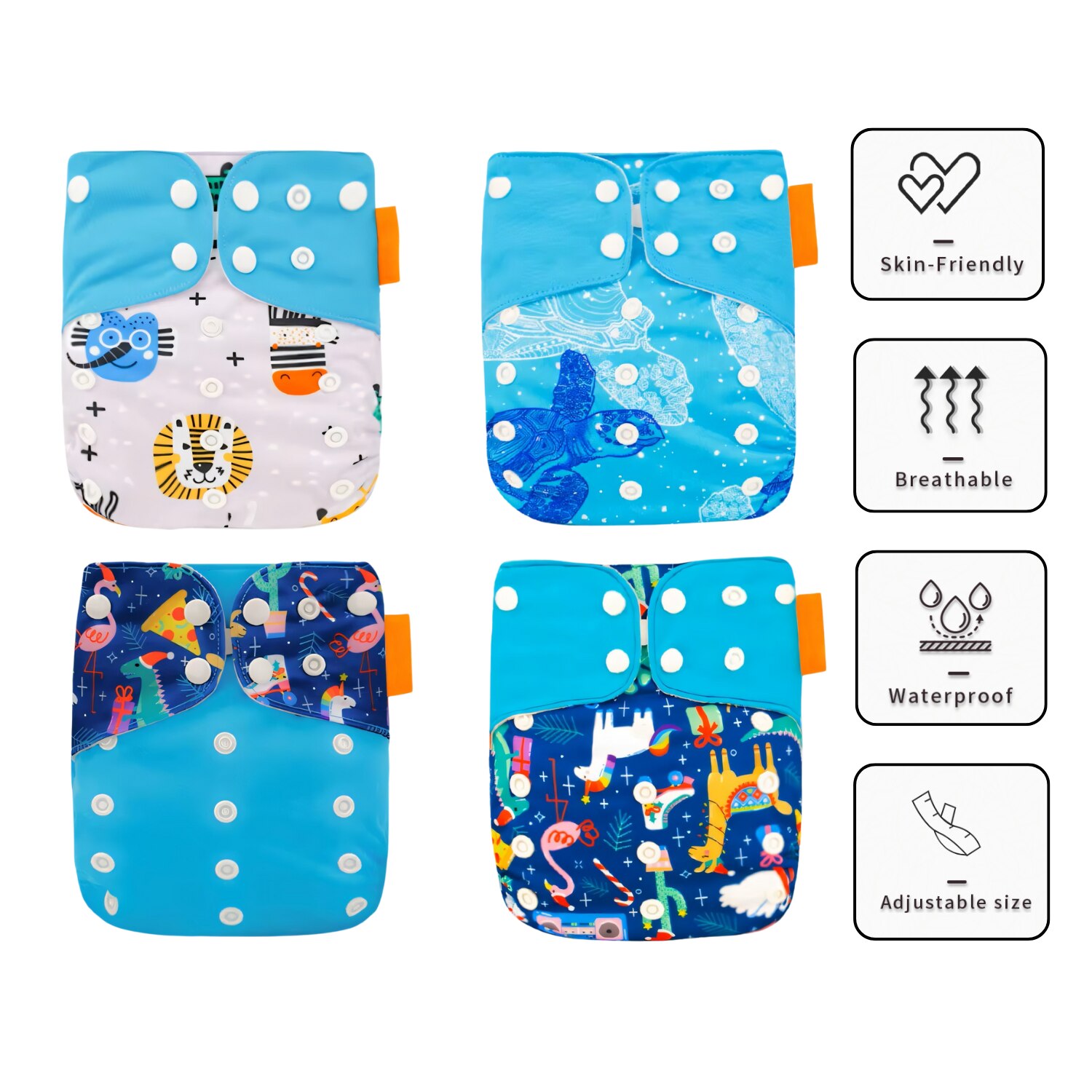 Set 4 Scutece BIZAIMO