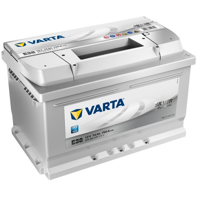 Baterie auto Varta Silver 74Ah E38