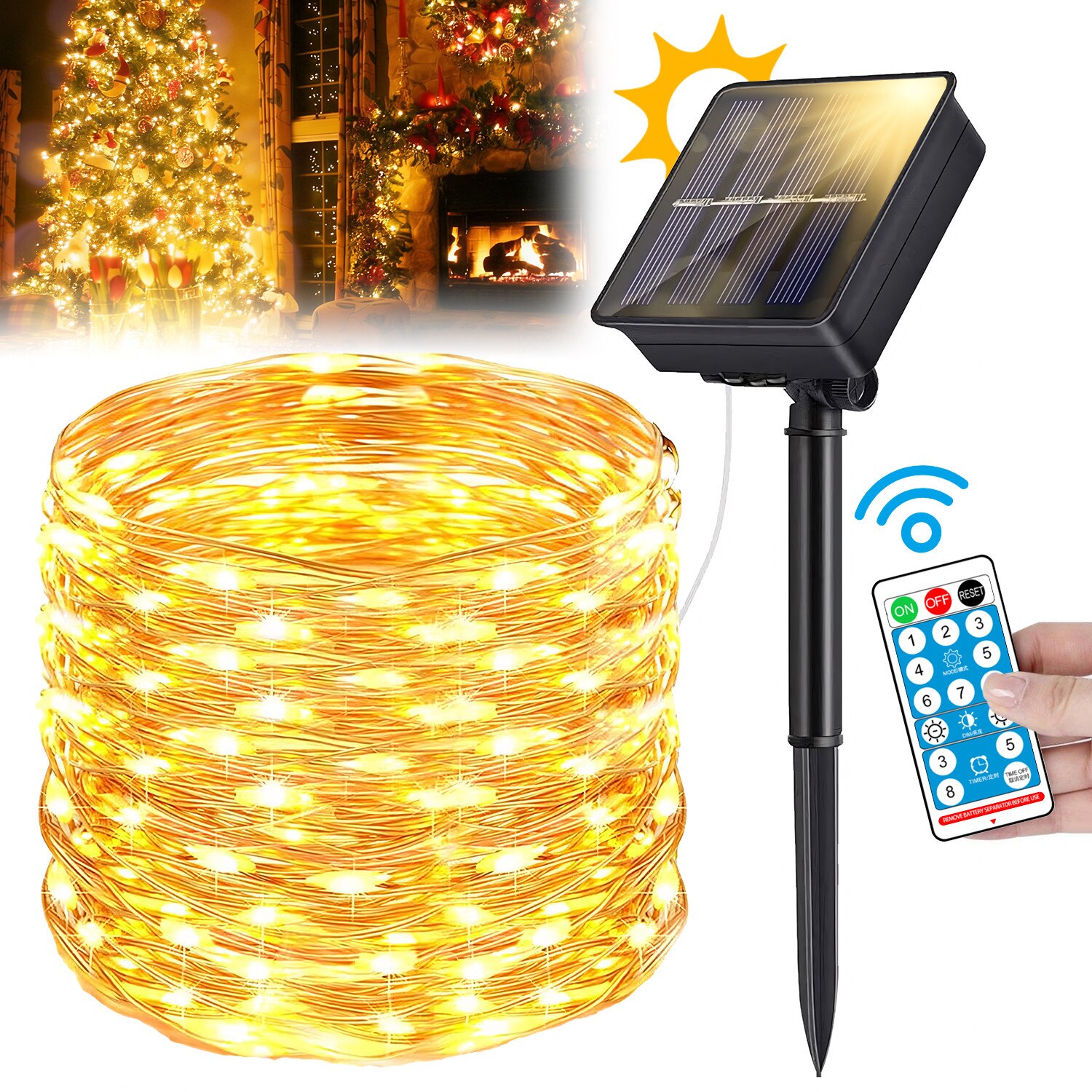 BYONDSELF Lumini Solare 32M Alb Cald