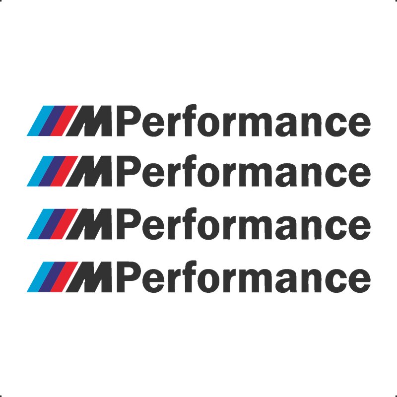 Sticker Auto BMW M Performance