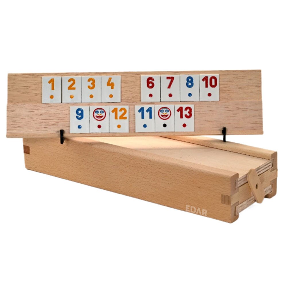Joc Rummy EDAR Lemn Natural