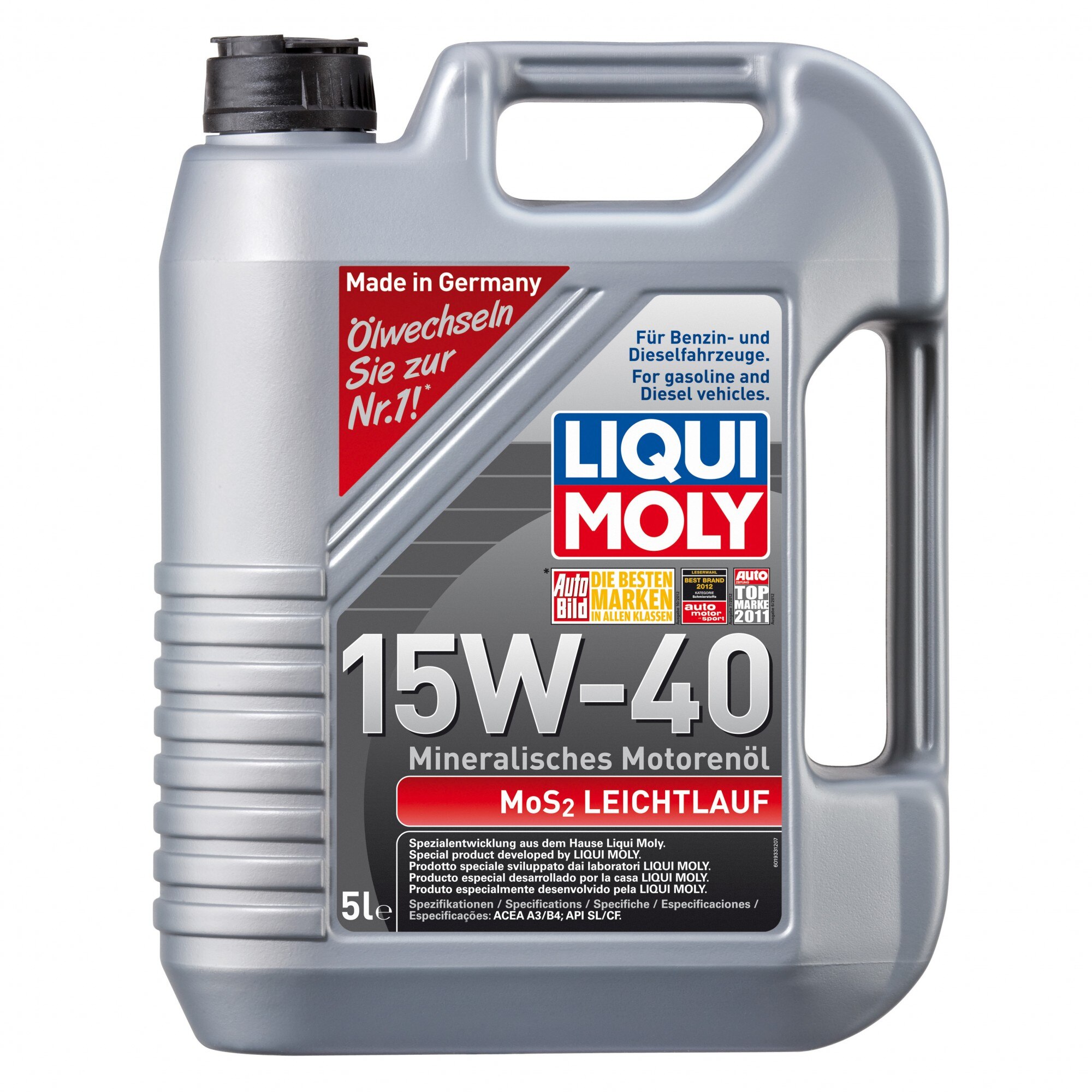 Ulei de motor Liqui Moly cu MOS2 15W40