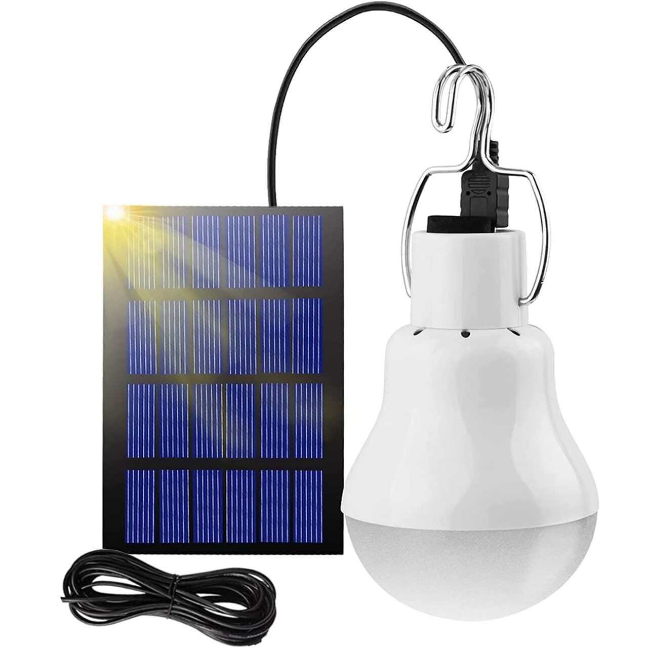 Bec LED cu Panou Solar Ro Group