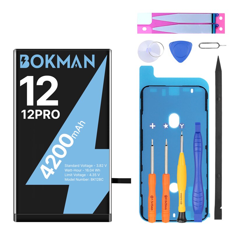 Baterie Bokman iPhone 12 4200mAh
