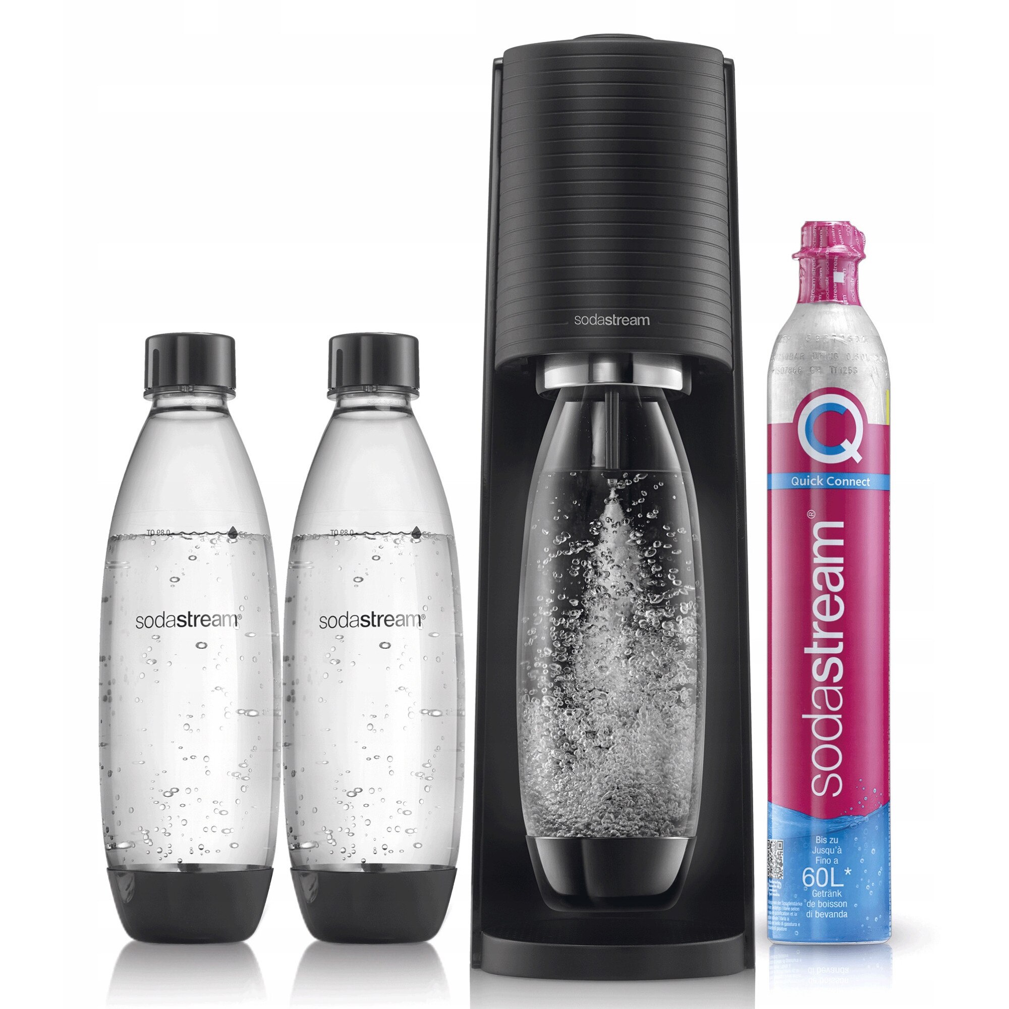 SodaStream Terra + 2 sticle 1L