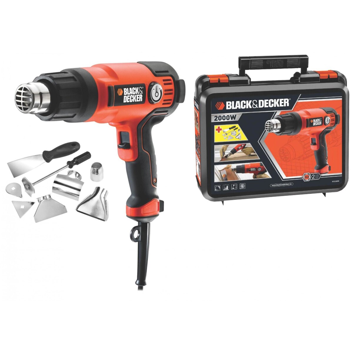 Suflantă aer cald Black & Decker KX2200K-QS