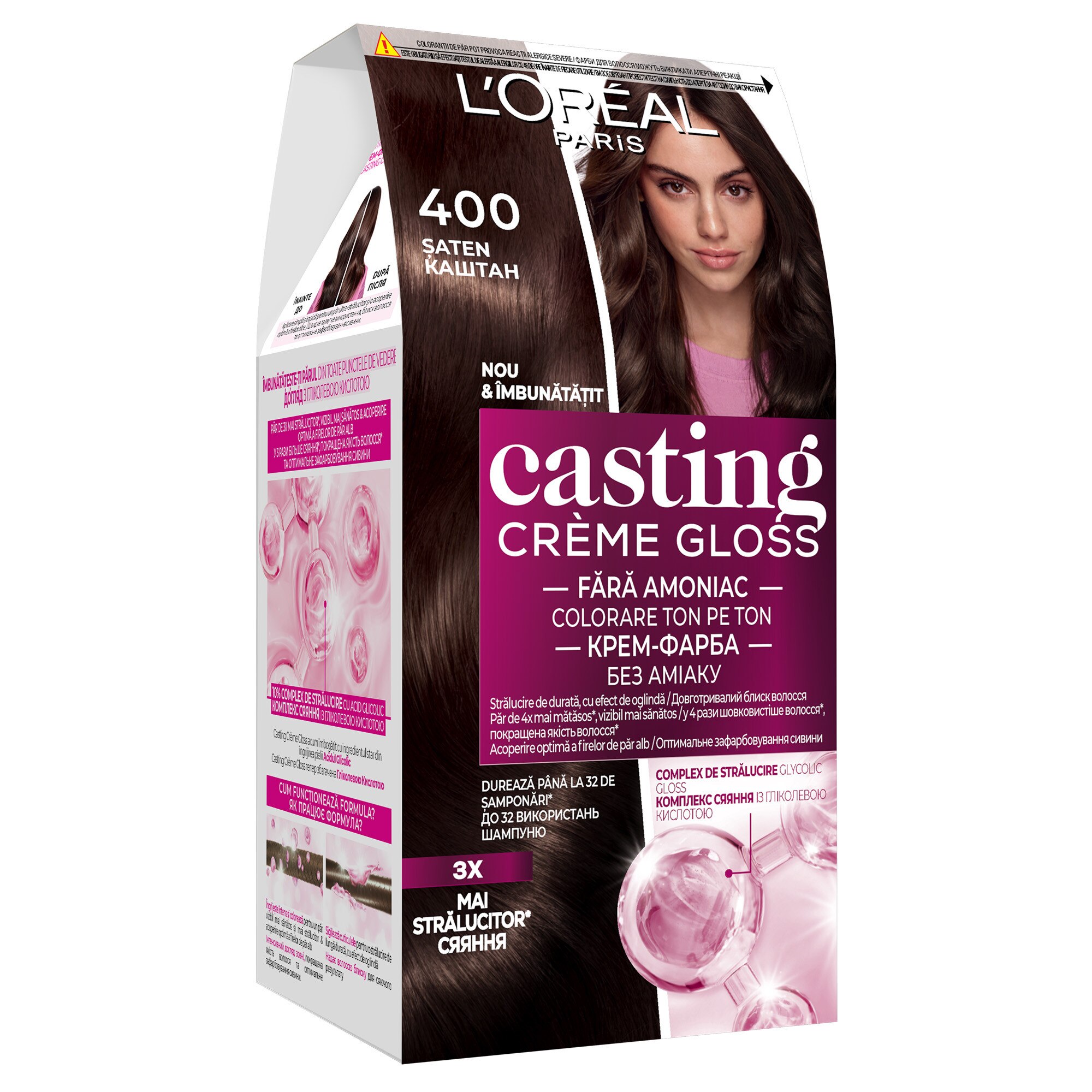 L'Oreal Casting Creme Gloss 400 Saten