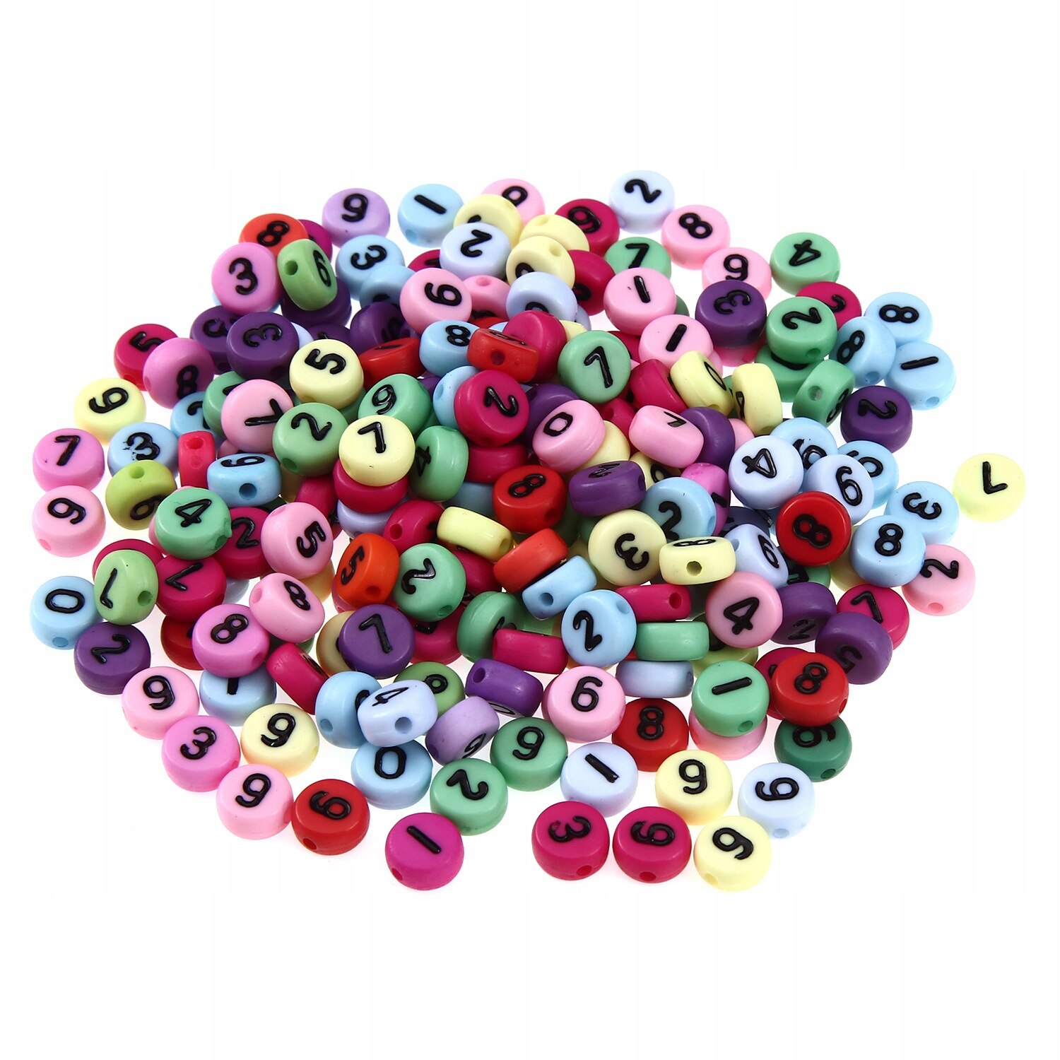 Set margele numere OEM 100 buc