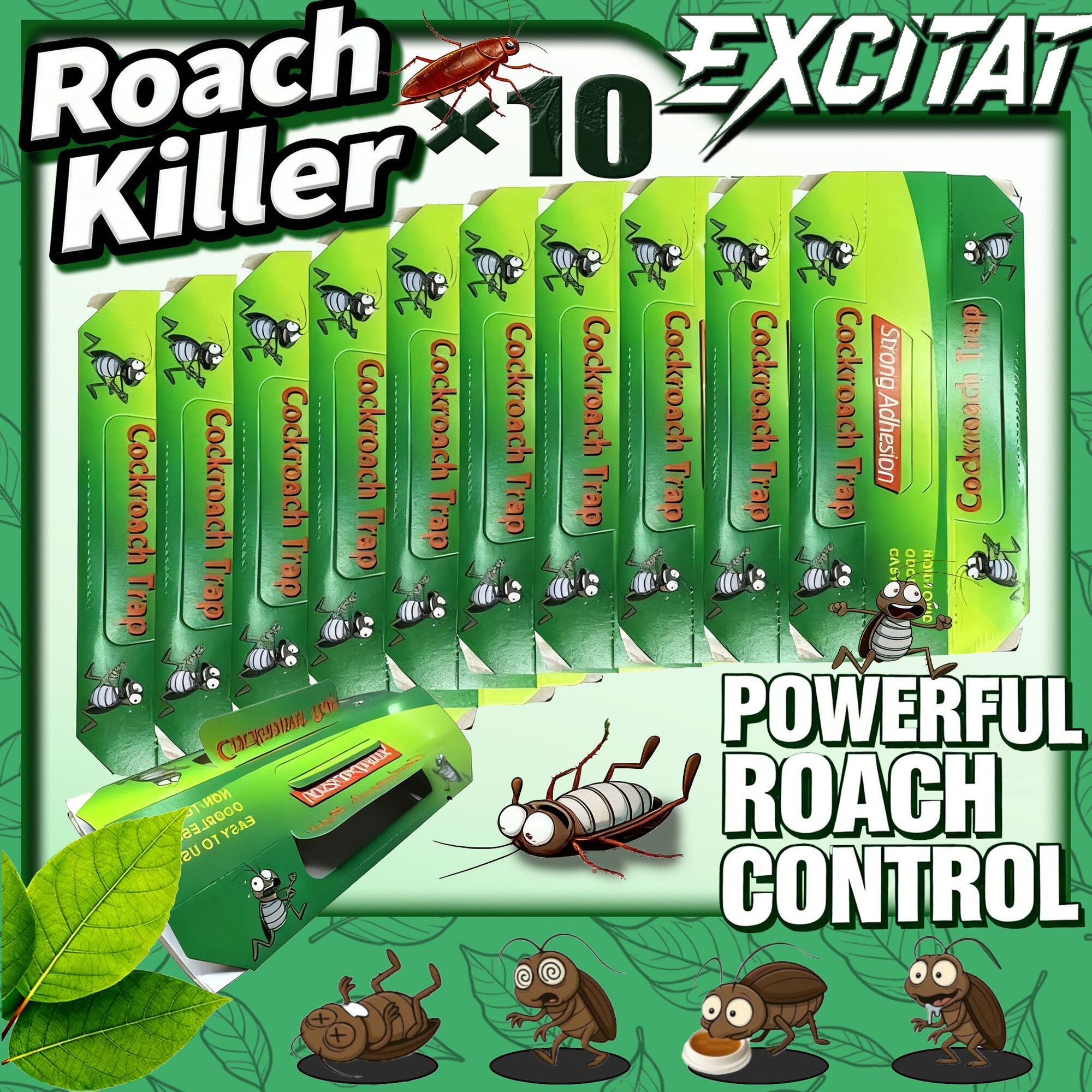 Capcane gandaci Excitat (10 Bucati)