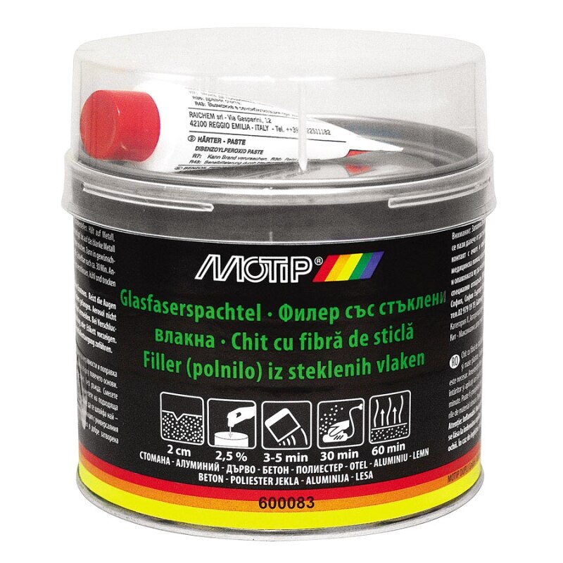 Chit fibra sticla Motip 1000g