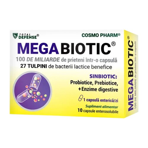 Mega Biotic 10 capsule, Cosmo Pharm