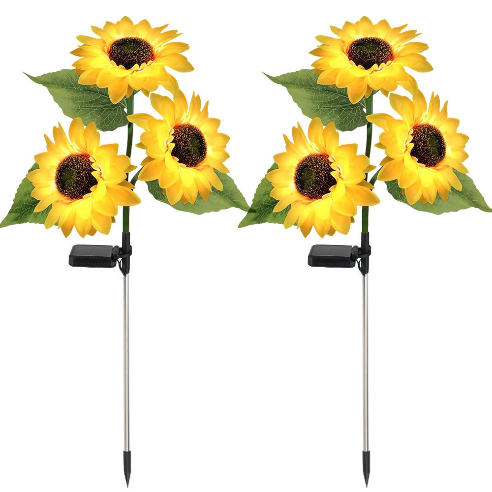 Set 2 lumini solare Floarea-soarelui (OEM)