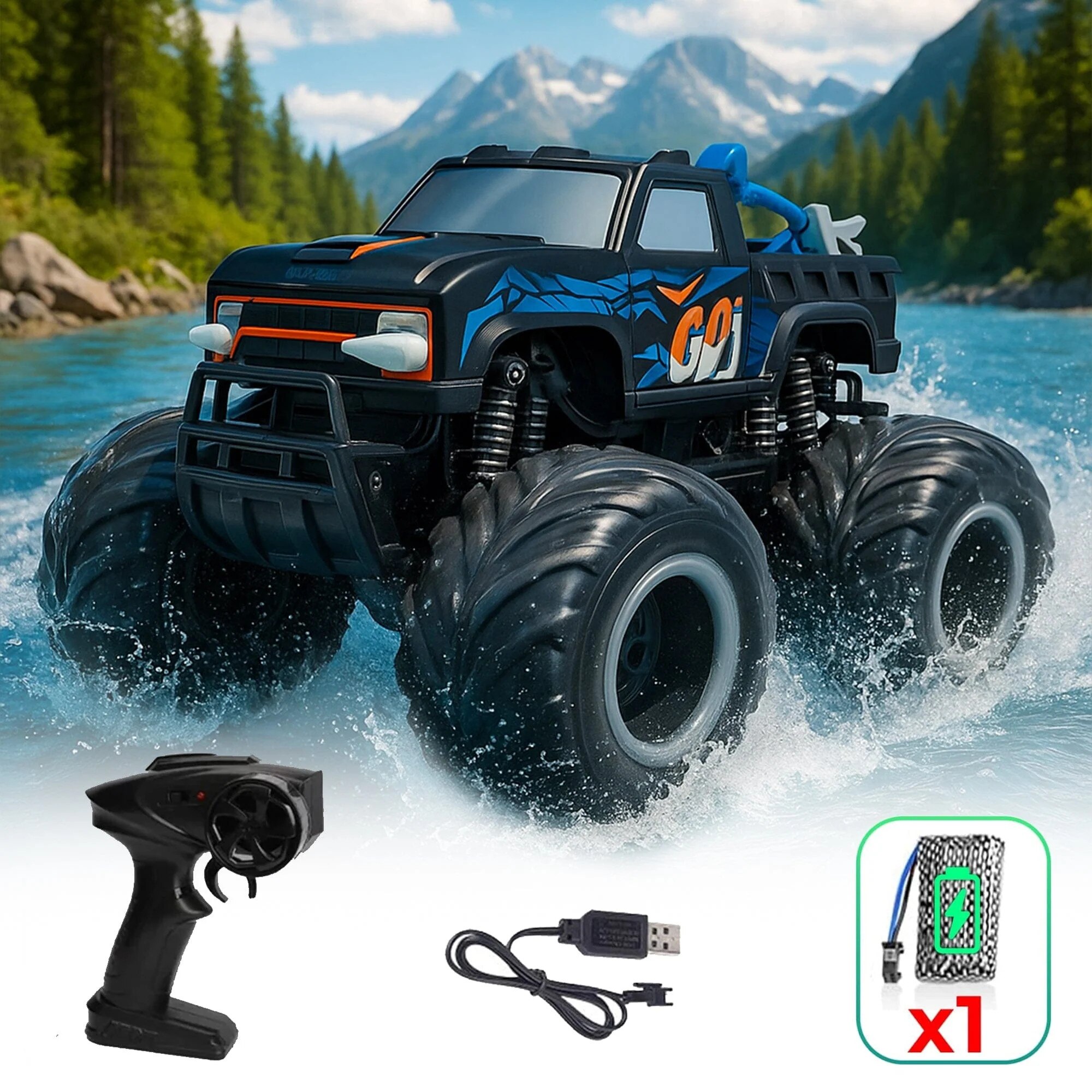 Monster Truck RC Timebox 4x4