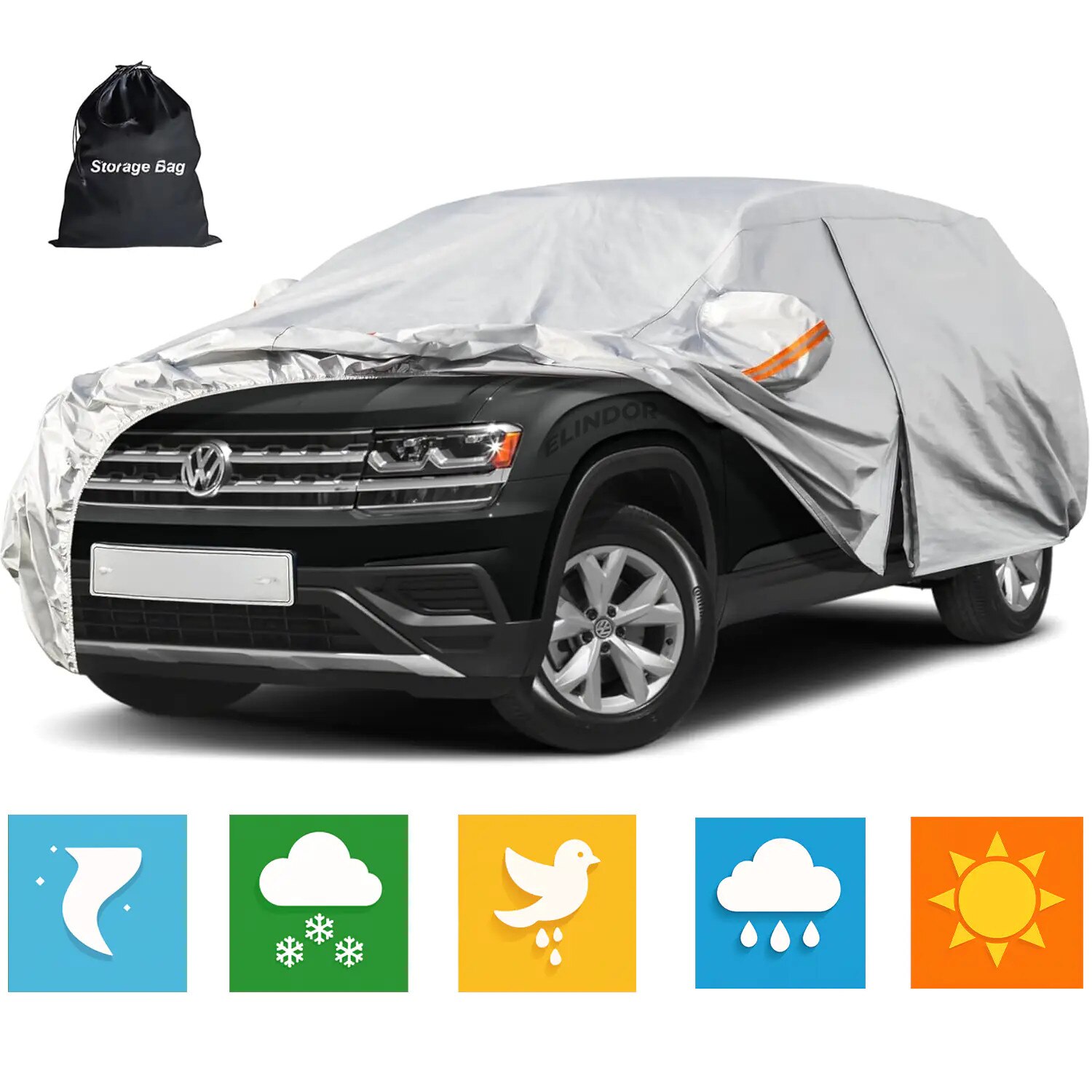 Prelata Auto Elindor® SUV M Gri