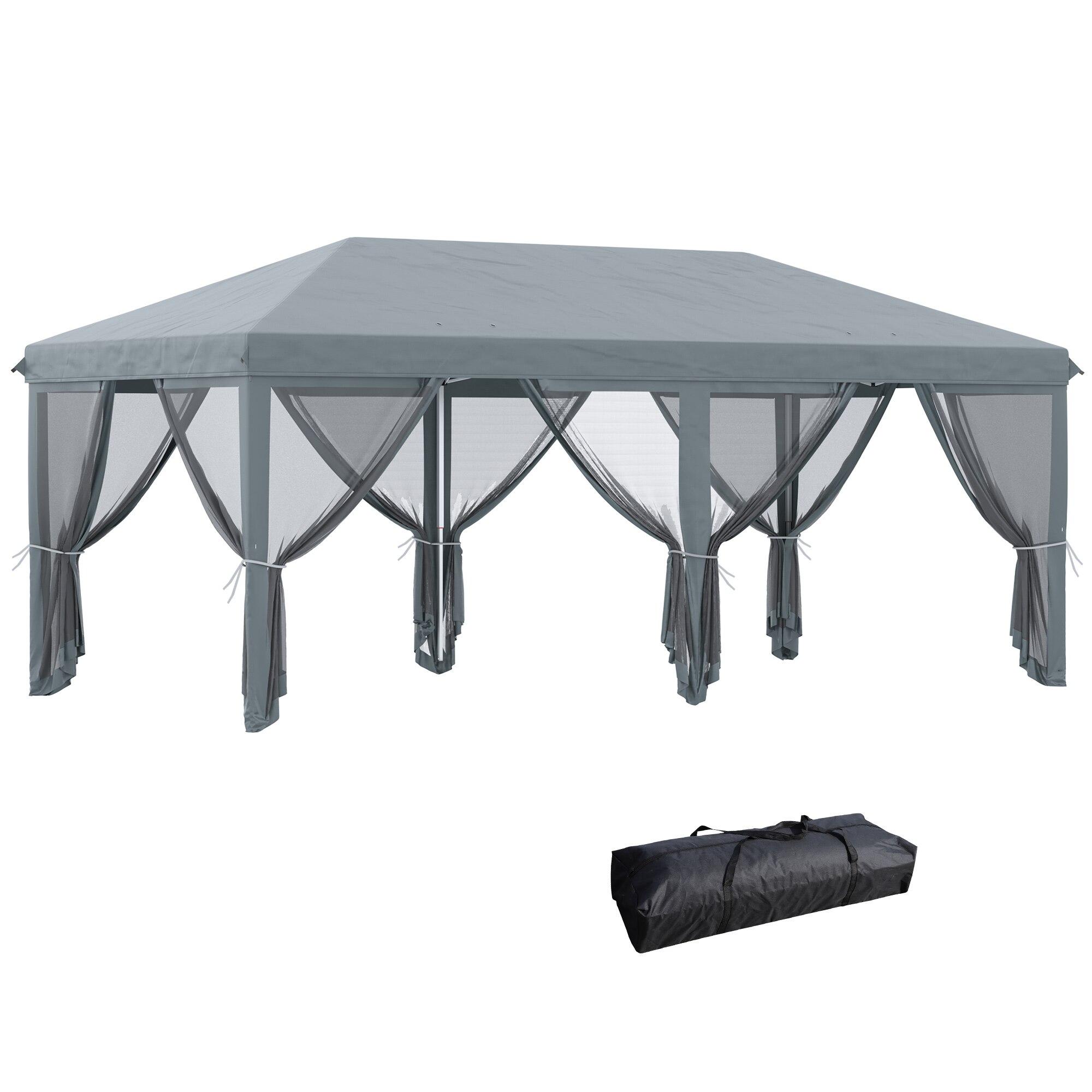 Foisor pliabil Outsunny 6x3m