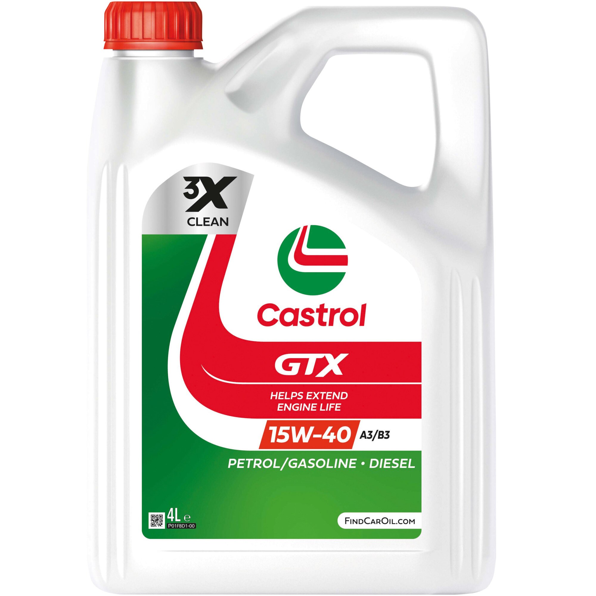 Ulei motor Castrol GTX A3/B3 15W40 4L