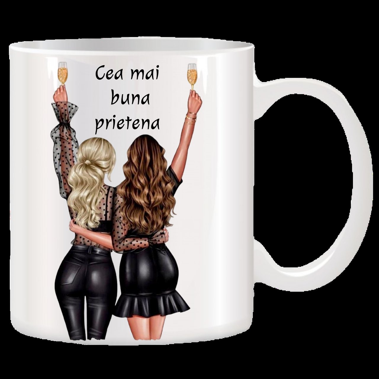 Cana Alba Cea Mai Buna Prietena Stickers