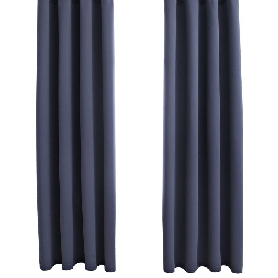 Draperie SereDesign Blackout Gri Antracit
