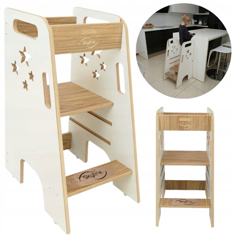 Skyline Premium Alb/Maro Stele
