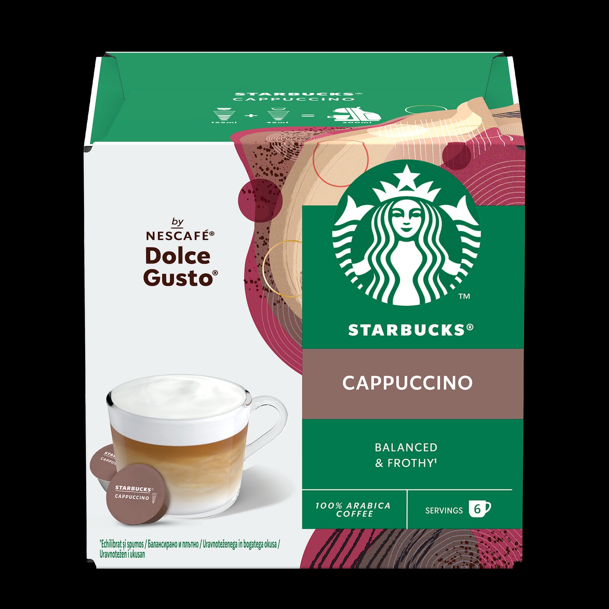 Cafea capsule Starbucks Cappuccino
