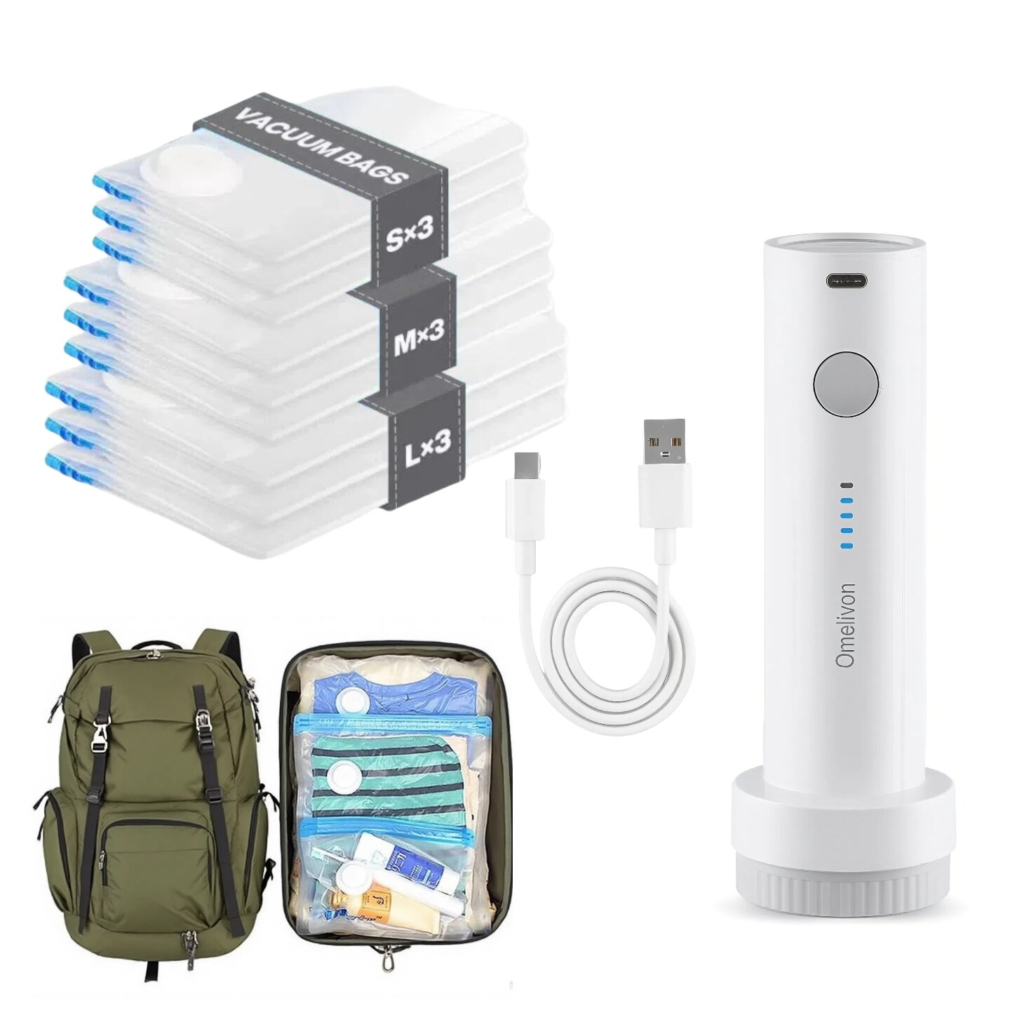 Set 9 Saci Omelivon Wireless
