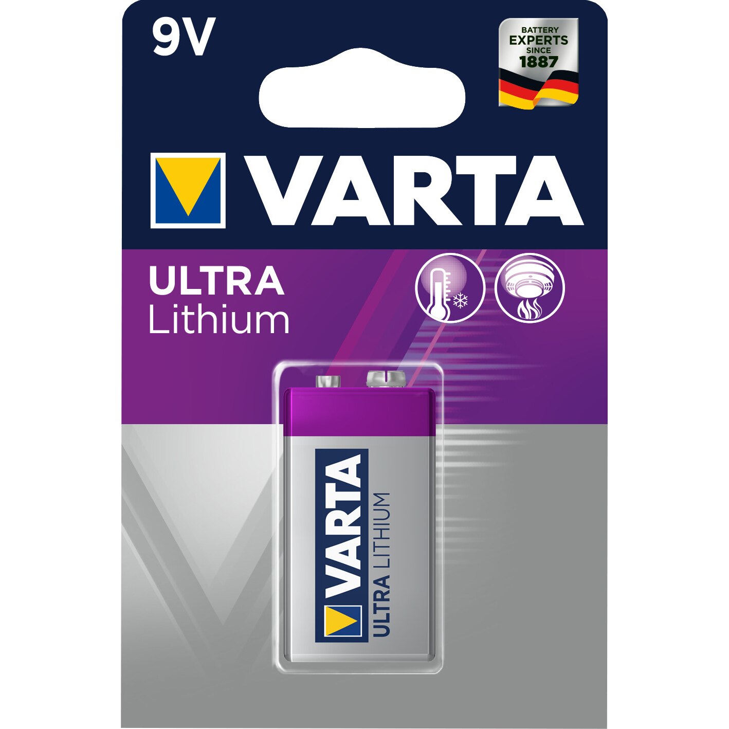 Baterie Varta Ultra Lithium 9V