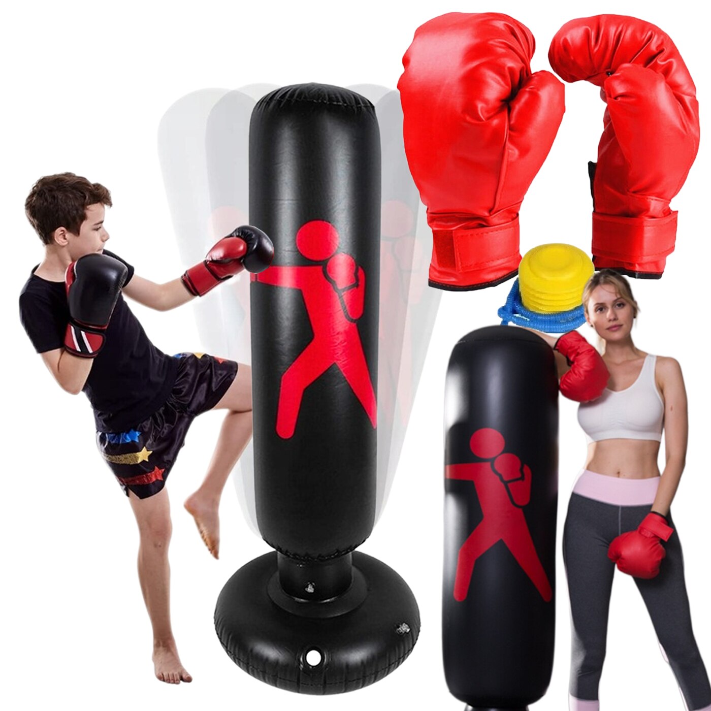 Sac box copii PVC 160 cm