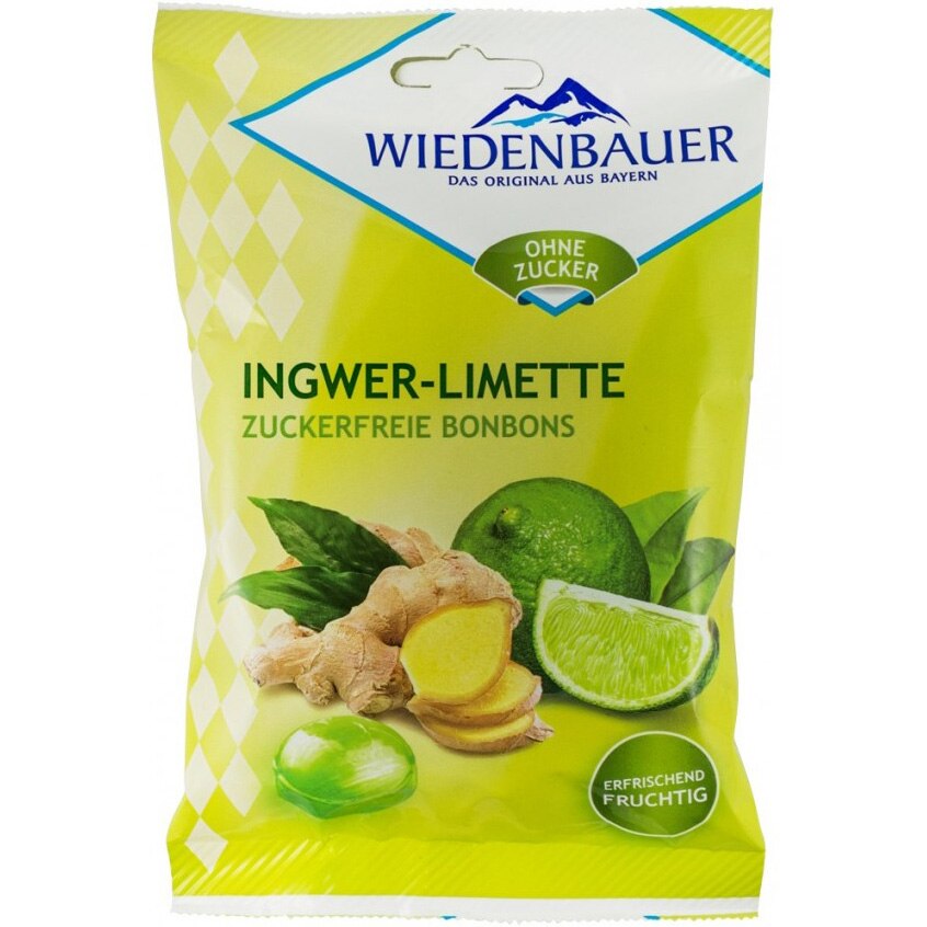 Bomboane Wiedenbauer ghimbir și limete