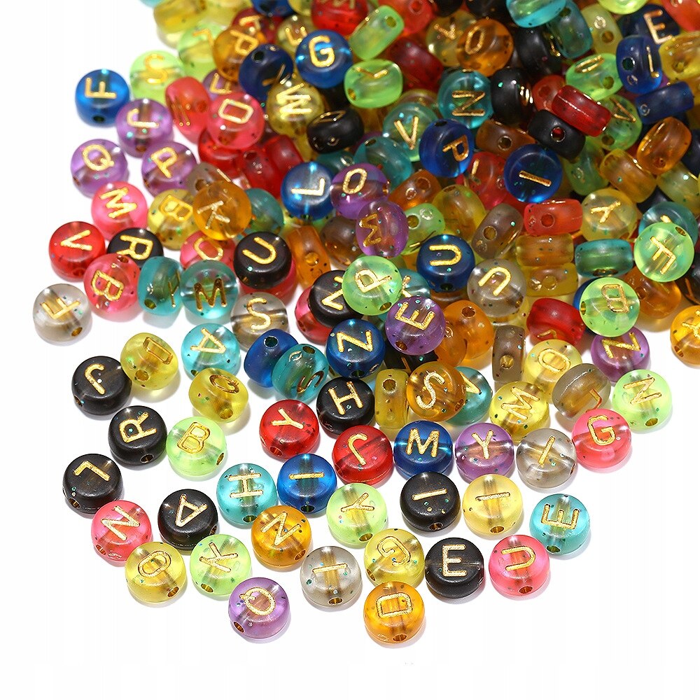 Set margele litere OEM 100 buc