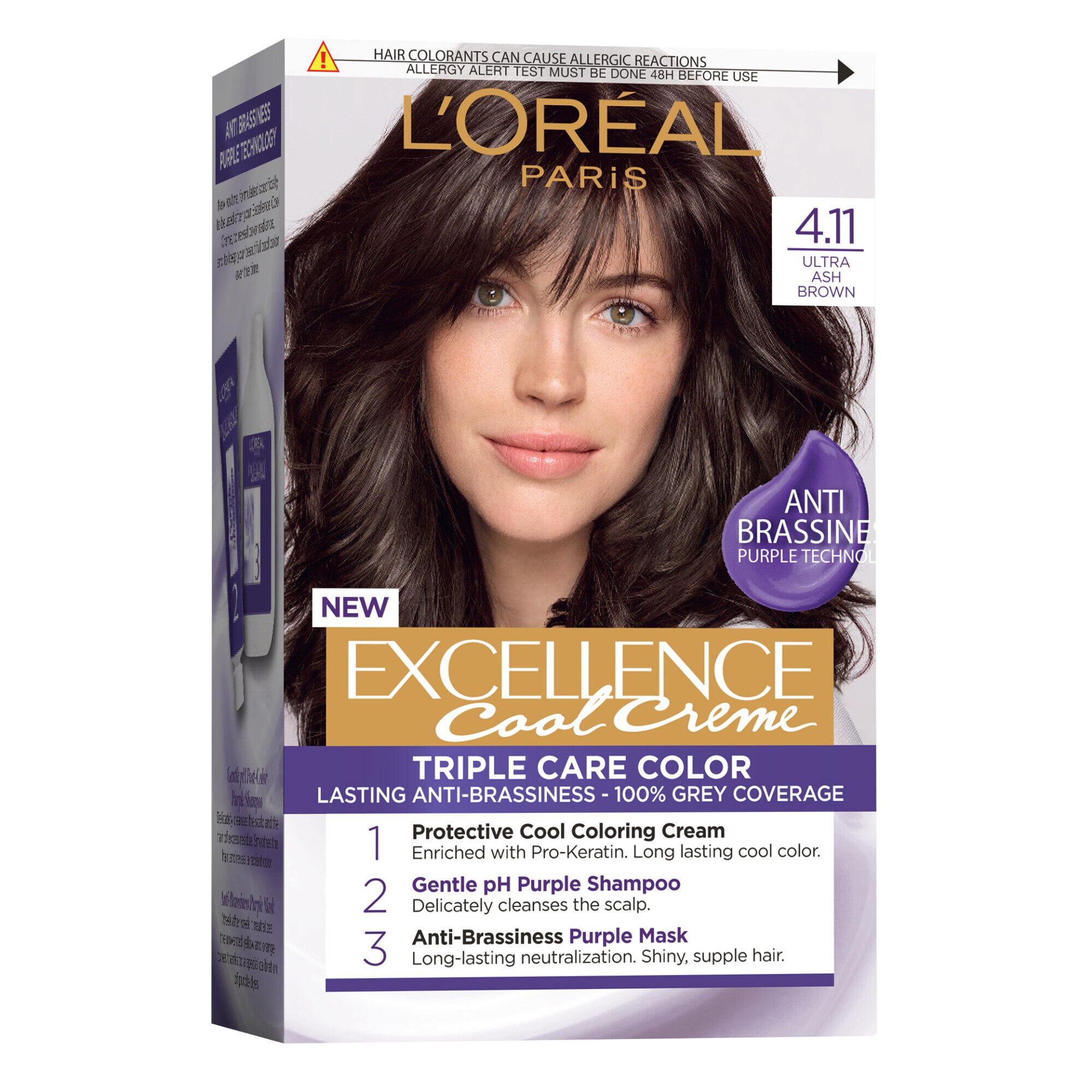 L'Oreal Excellence Cool Creme 4.11