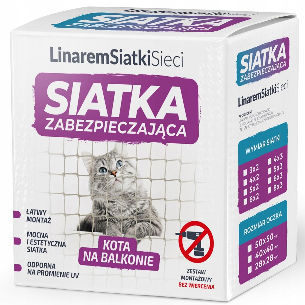 Plasă balcon Linarem 4x3m